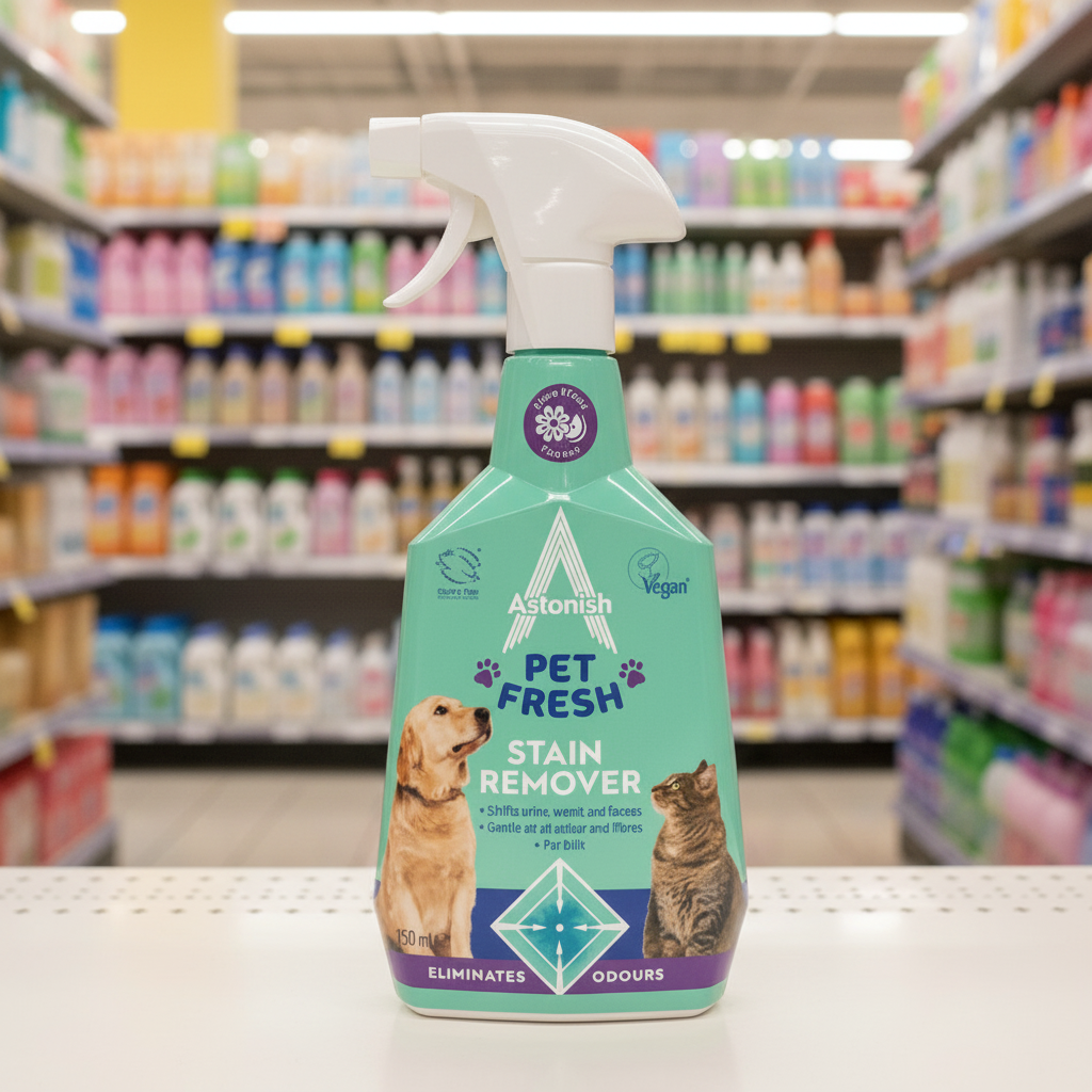 12 X Astonish Stain Remover Pet Fresh - 750Ml