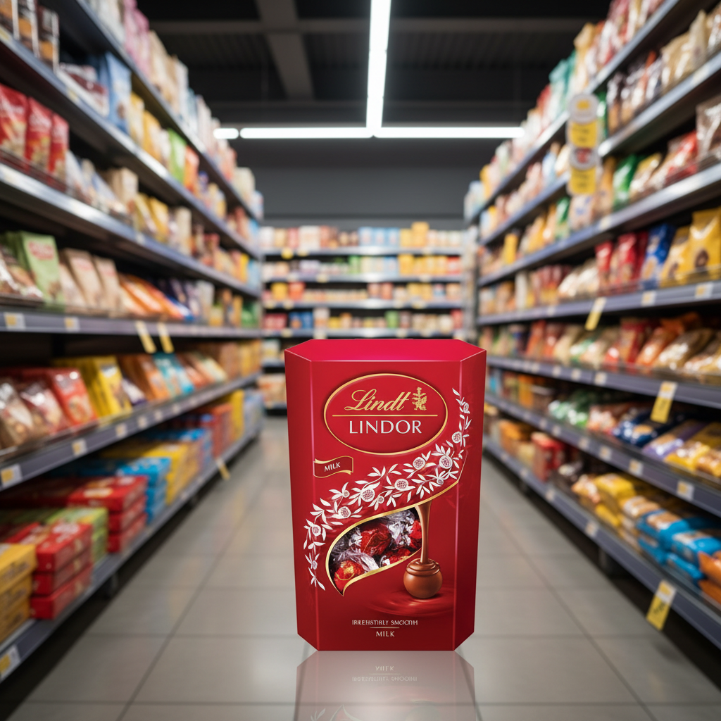 6 x Lindt Lindor Milk Chocolate Truffles Box 337G