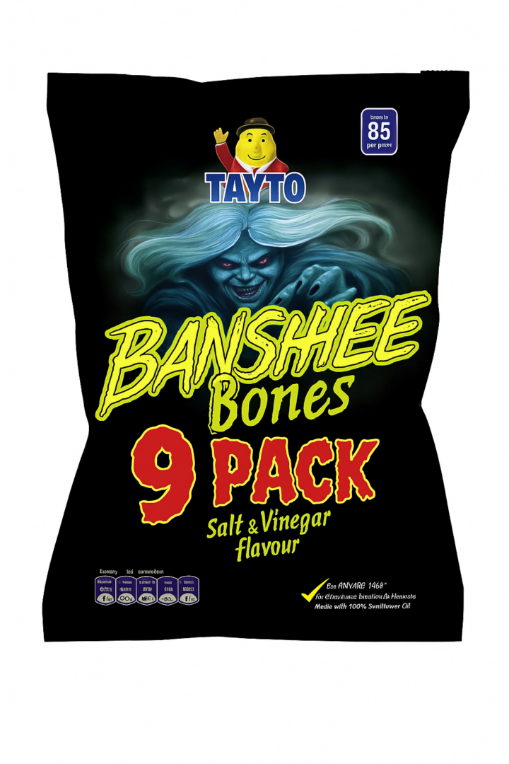 10 x Tayto - Banshee Bones 17G (9 Packs)