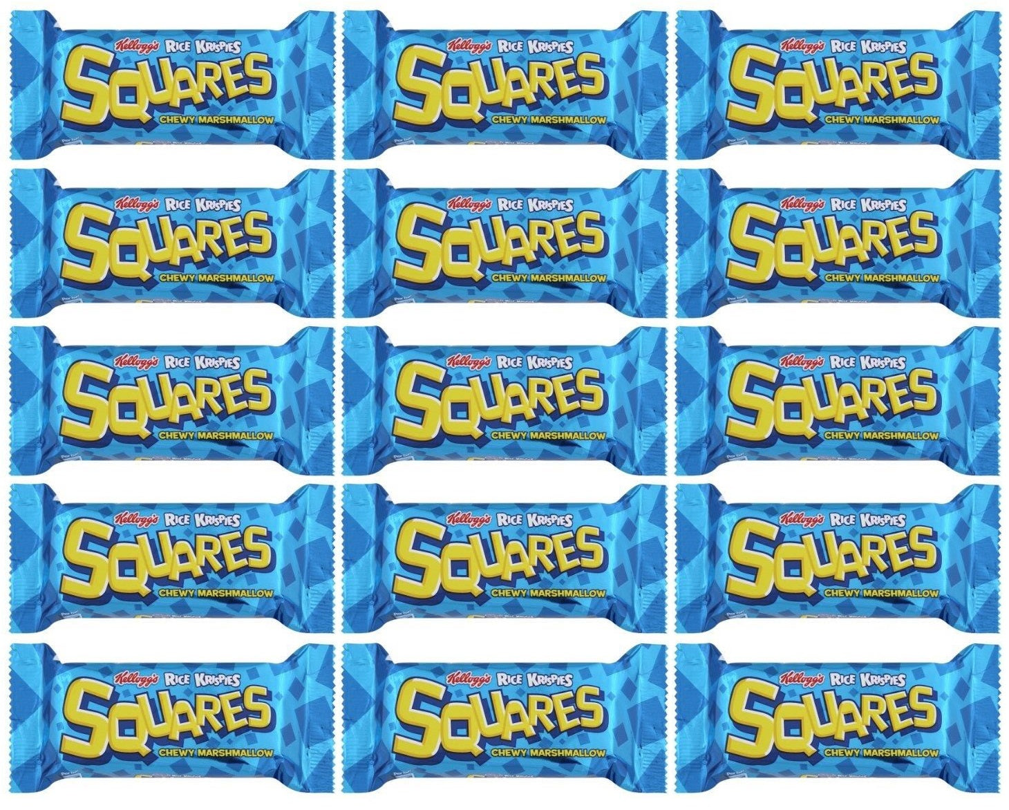 15 x Rice Krispies Squares Marshmallow 28Gm