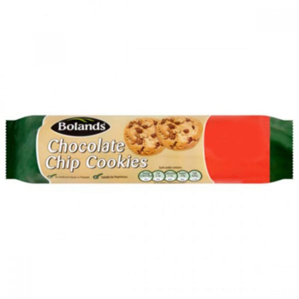 20 x Bolands Chocolate Chip Cookies 145G