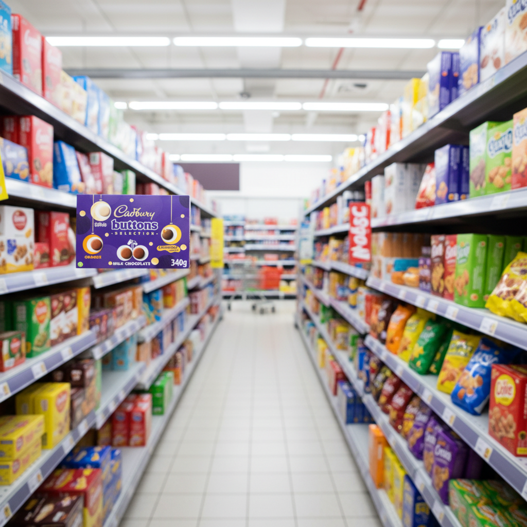 7 x Cadbury Button Box - 340GM