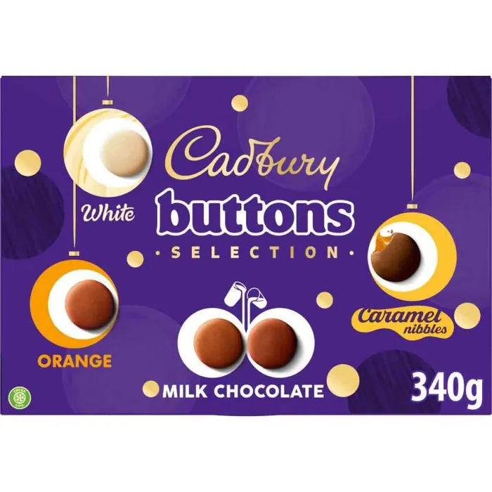 7 x Cadbury Button Box - 340GM