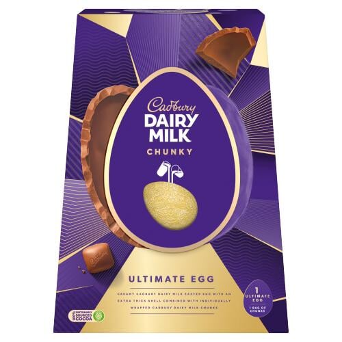 4 x Cdm 400g Chunky Ultimate Egg - 400GM