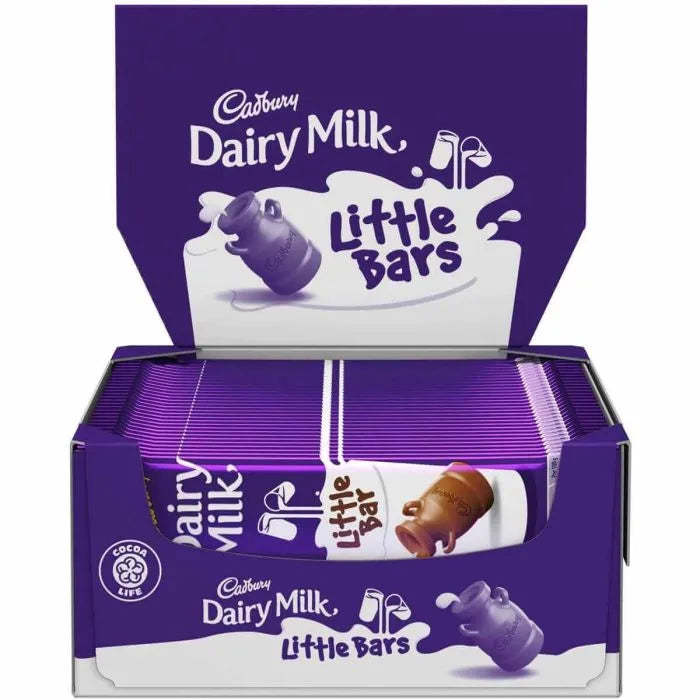 60 x Cadbury Dairy Milk For Kids 18Gm