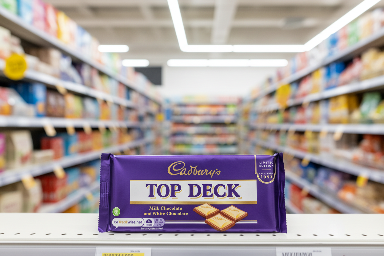 20 x Cadbury Top Deck Chocolate Bar 110G