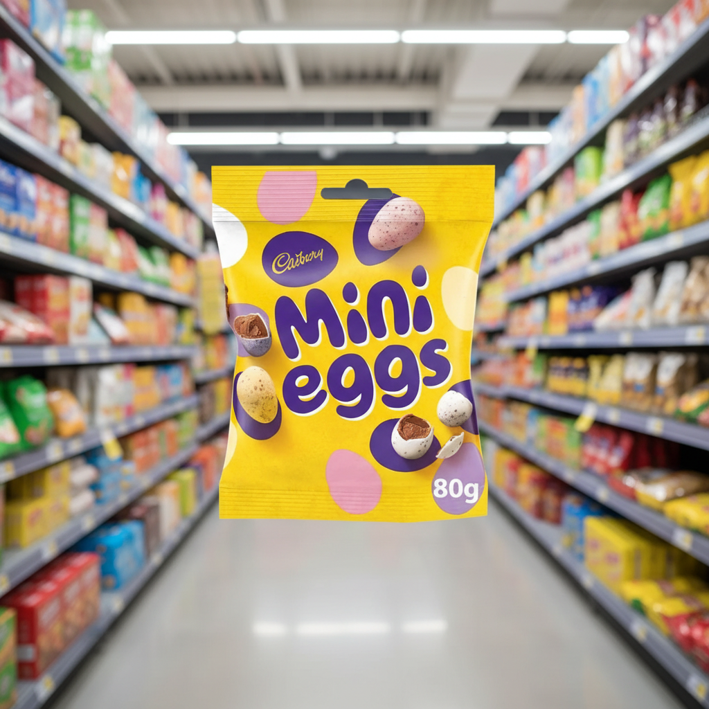 24 x Cadbury Mini Eggs Bag - 80GM