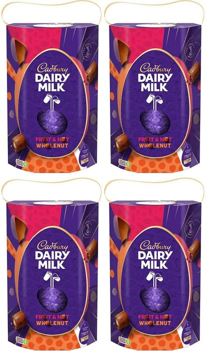 4 x Cadbury Fruit & Nut Special Gesture Egg - 249GM
