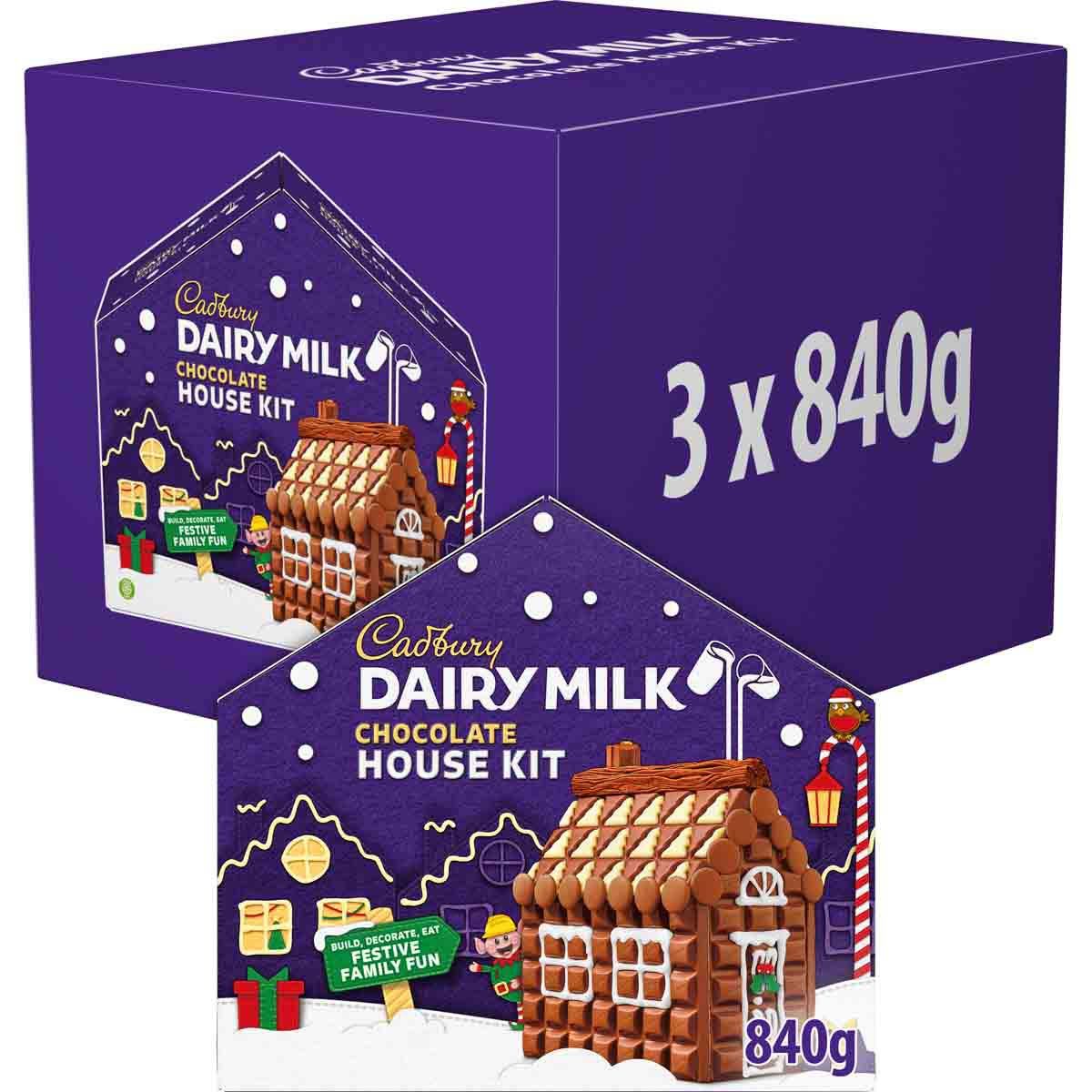 3 x Cadbury Choco House - 840GM