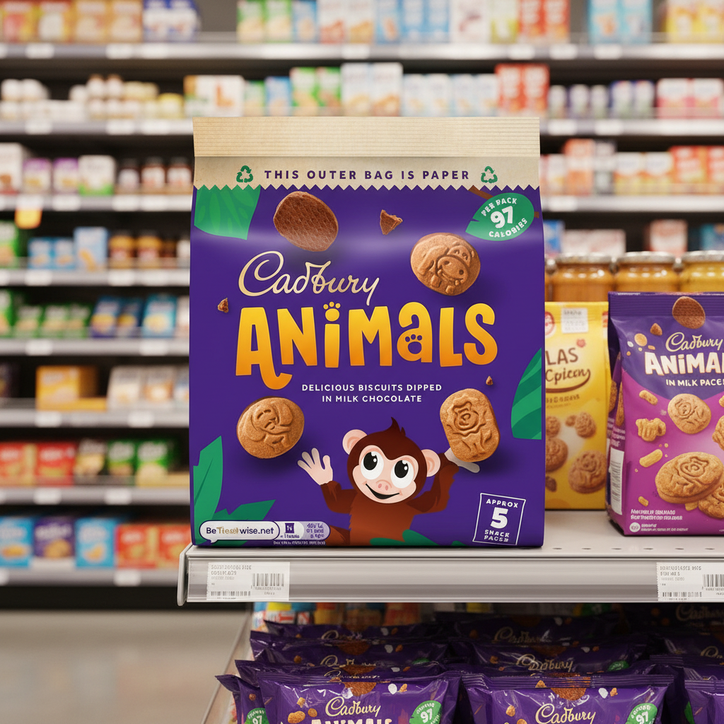 8 x Cadbury Mini Animals 99.5g