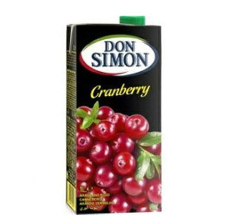 12 x Don Simon Cranberry Juice Drink 1L