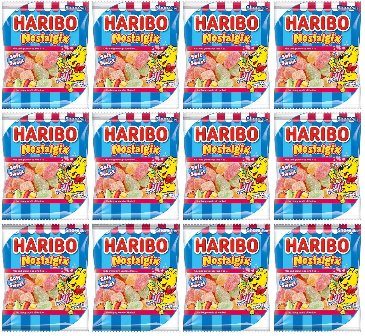 12 x Haribo Nostalgix - 160GM