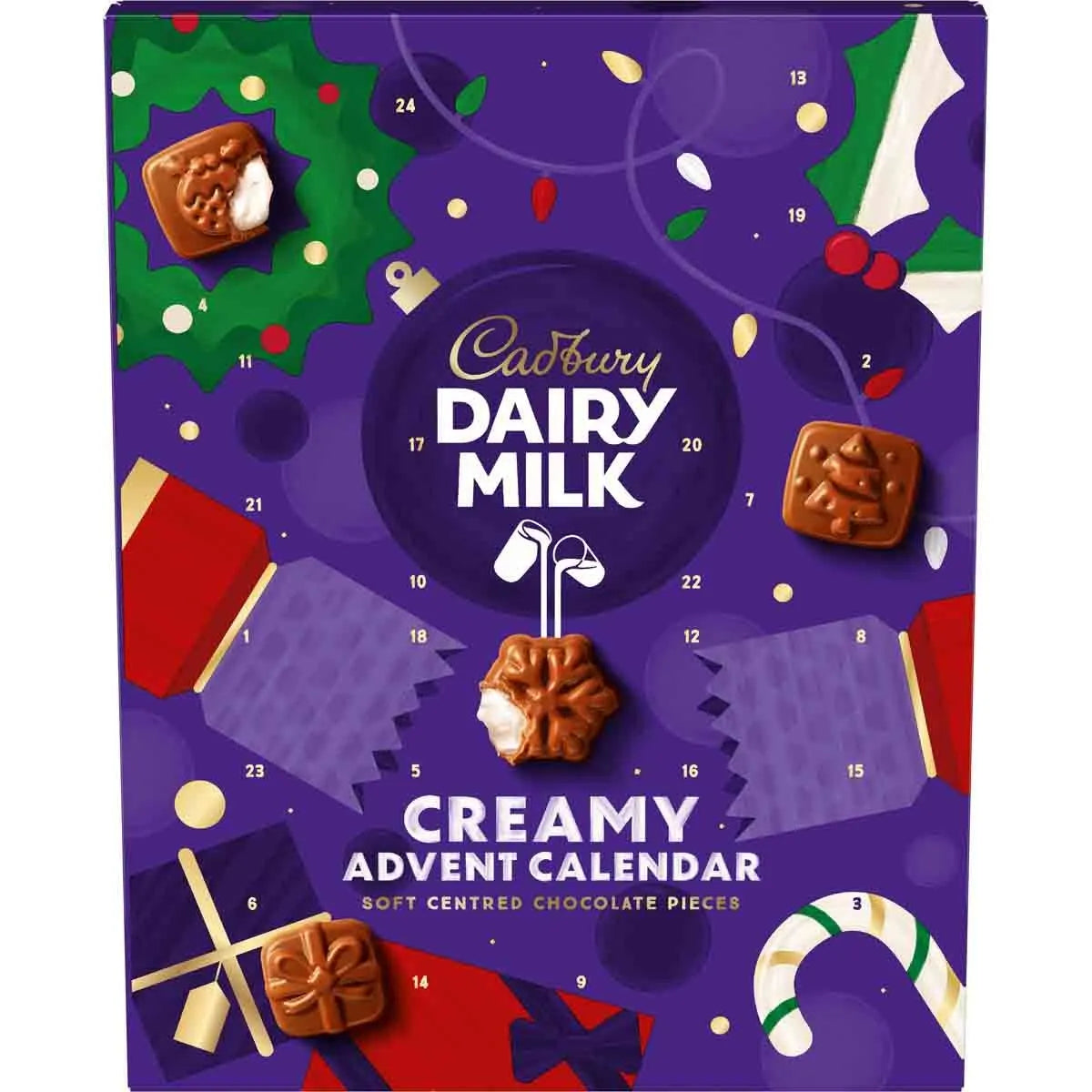 11 x Cadbury Dairy Milk Midr Advent Calendar - 170GM