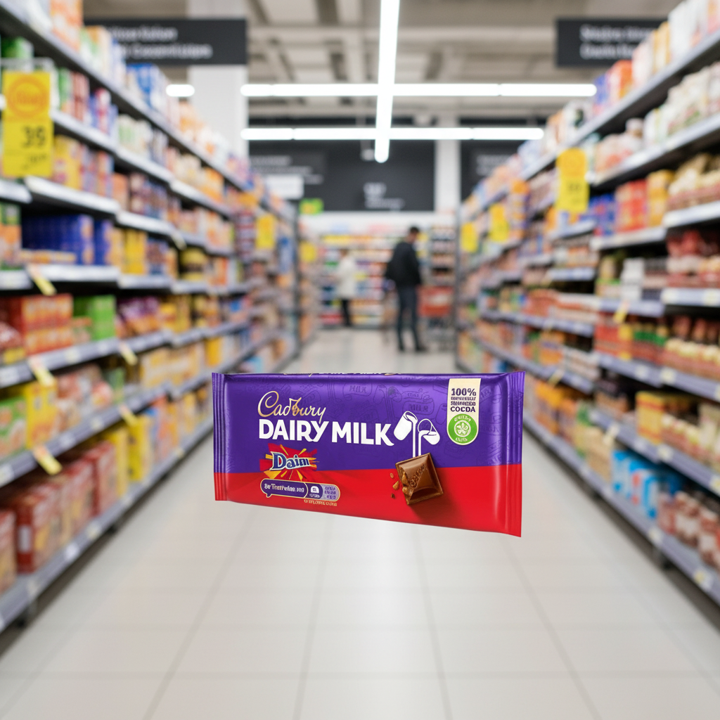 18 x Cadbury Dairy Milk With Daim Bar - 120GM