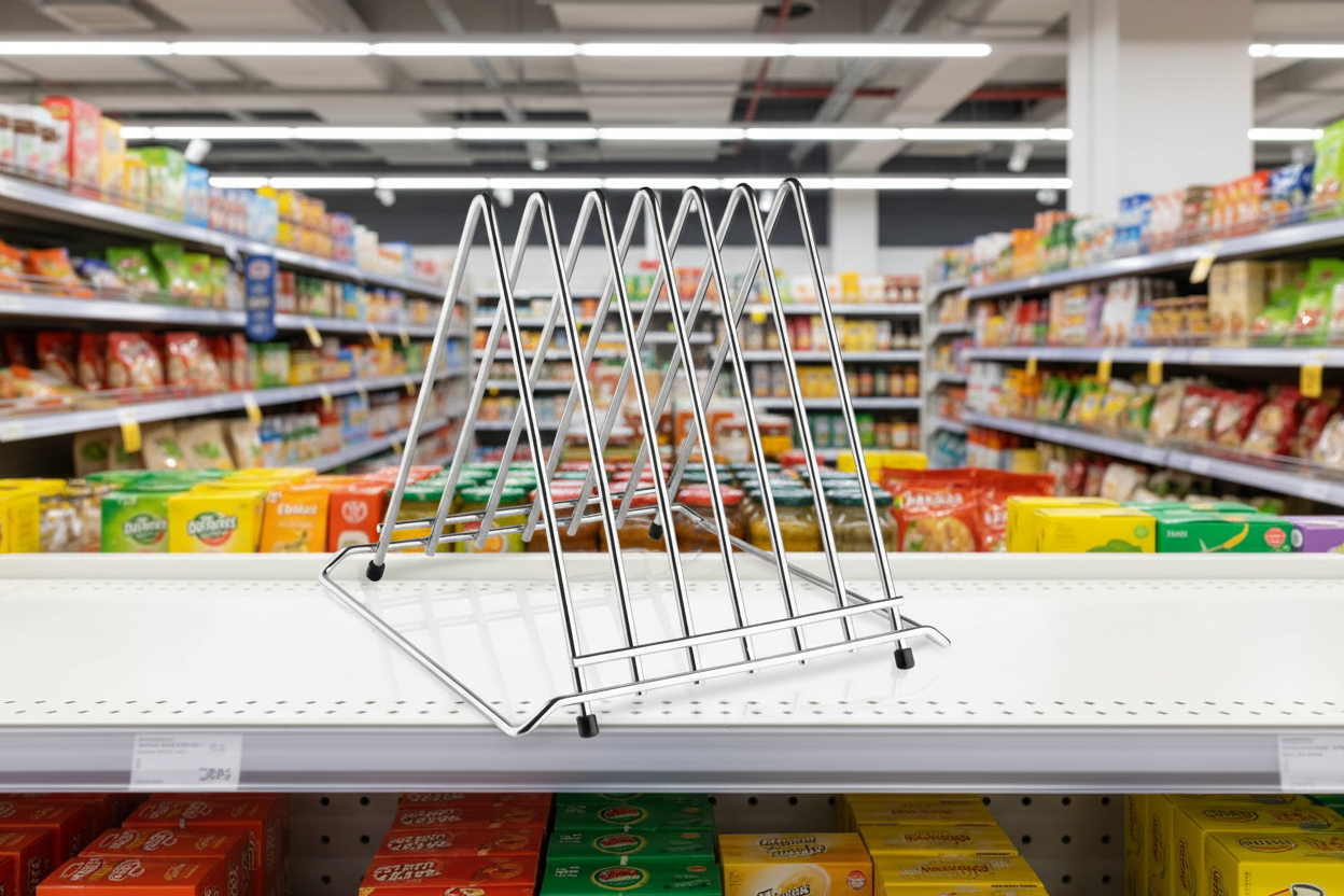 Hypiglas Heavy Duty Chopping Board Rack 7 Slot