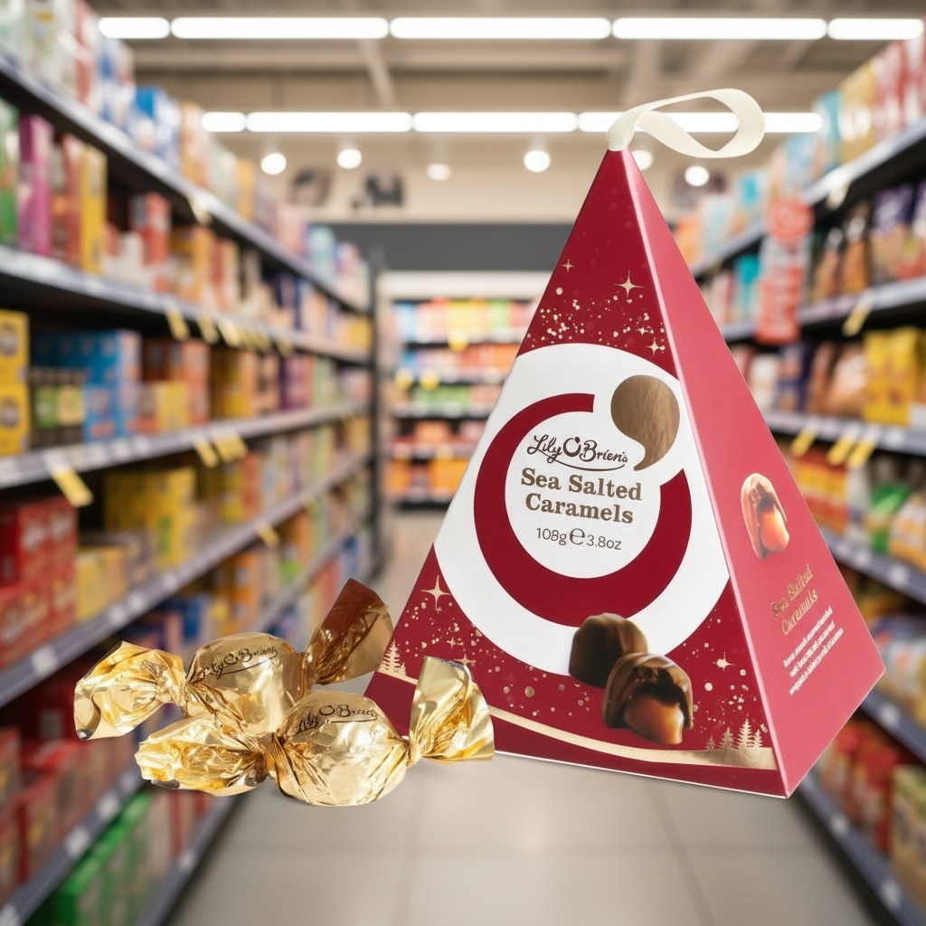 6 x Lily O Briens Sea Salted Caramels 112G
