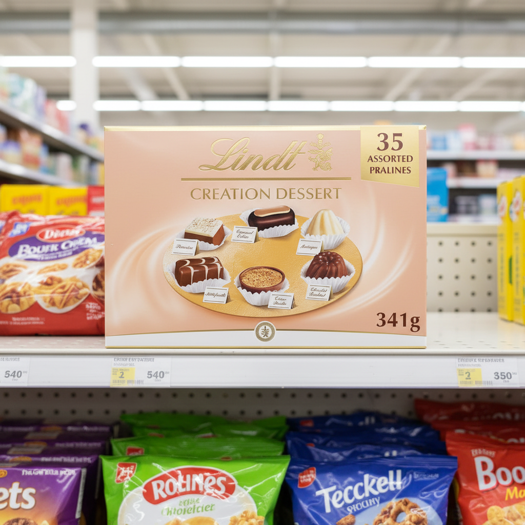 5 x Lindt Creation Deserts Assortment Box Chocolates - 341GM