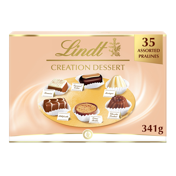 5 x Lindt Creation Deserts Assortment Box Chocolates - 341GM