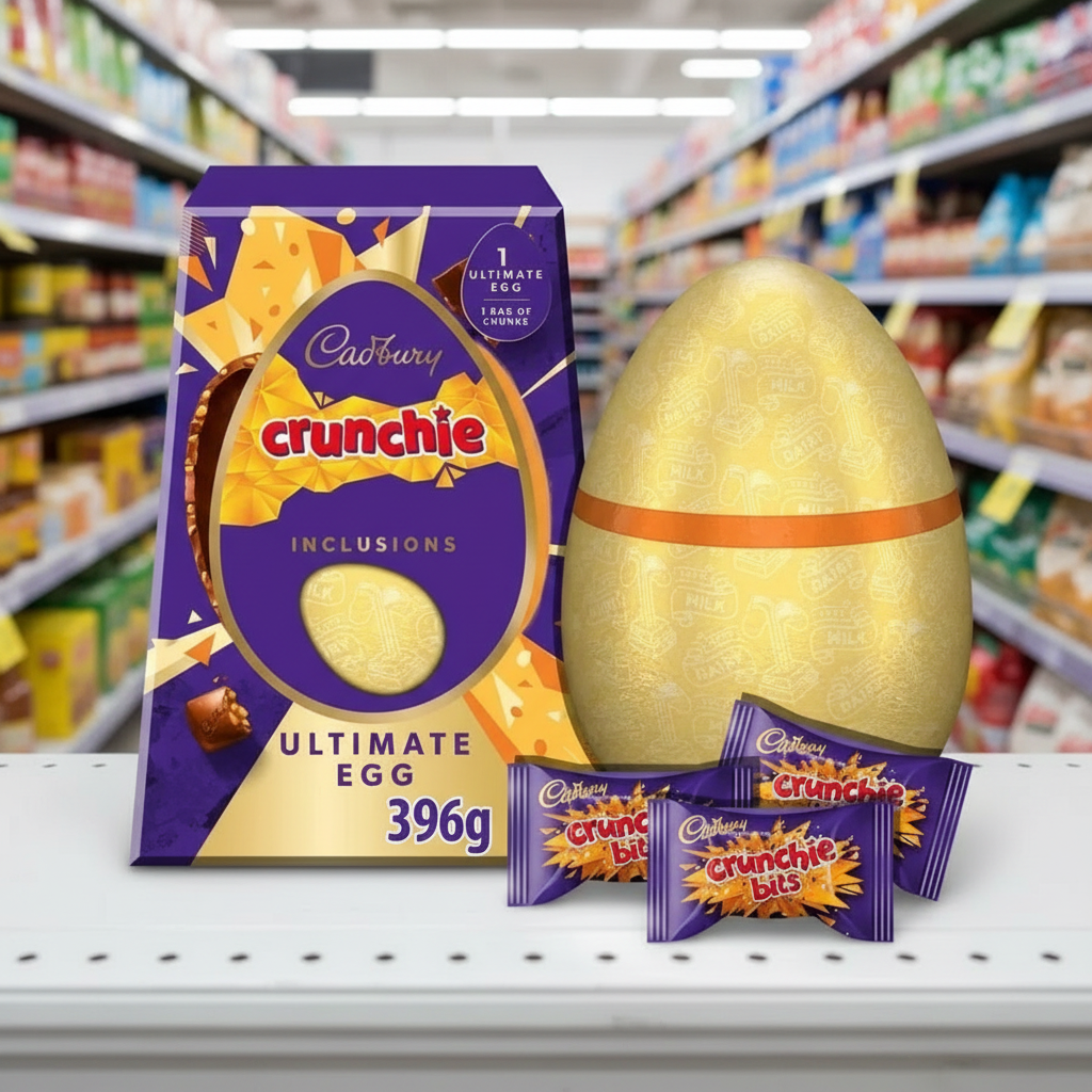 4 x Cdm 396g Crunchie Ultimate Egg - 396GM