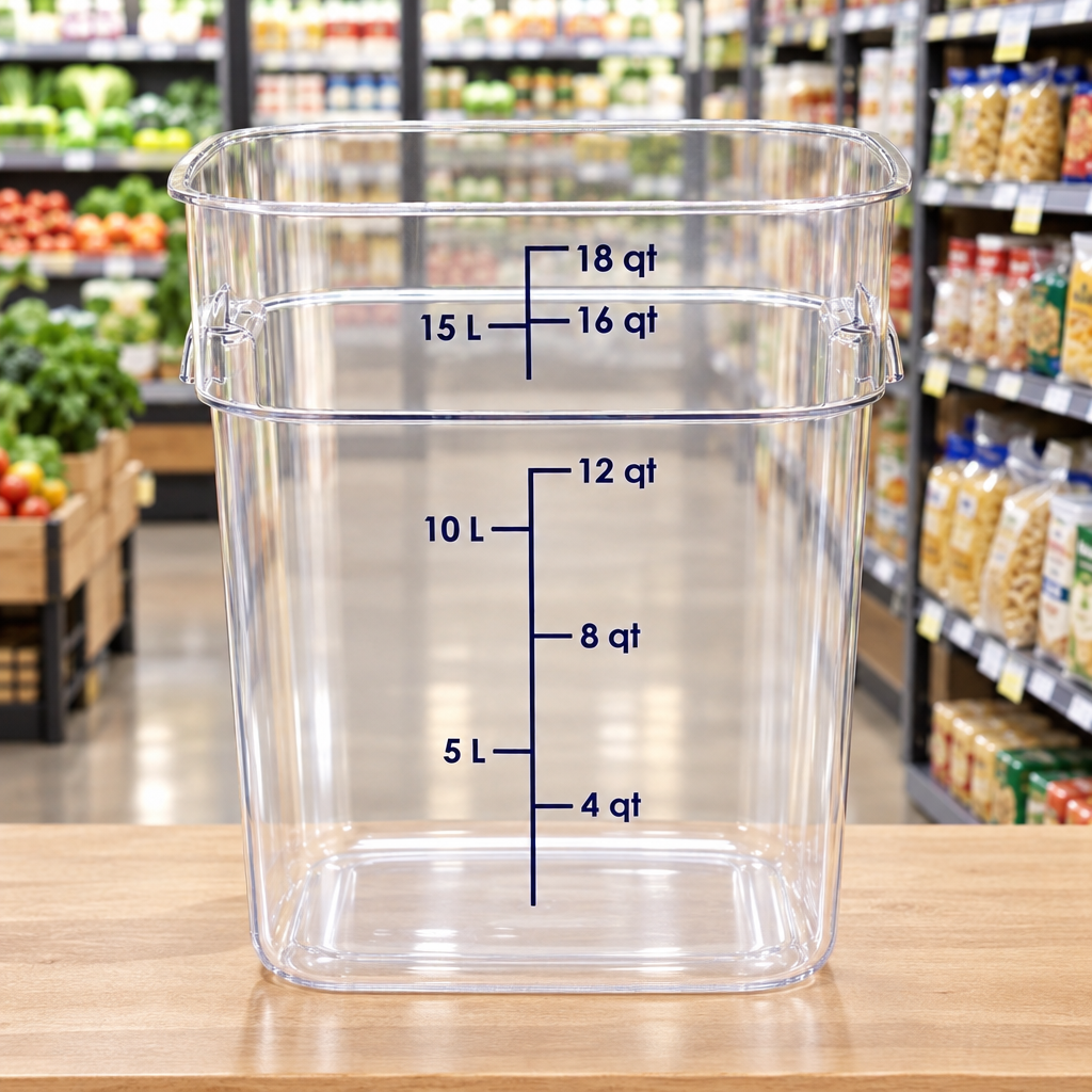Cambro Freshpro Camsquare Food Storage Container 17.2Ltr