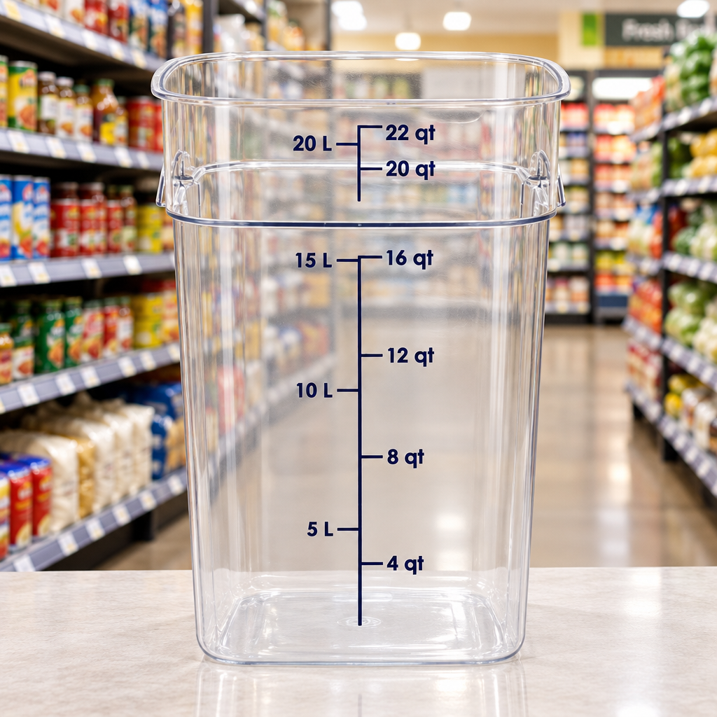 Cambro Freshpro Camsquare Food Storage Container 20.8Ltr