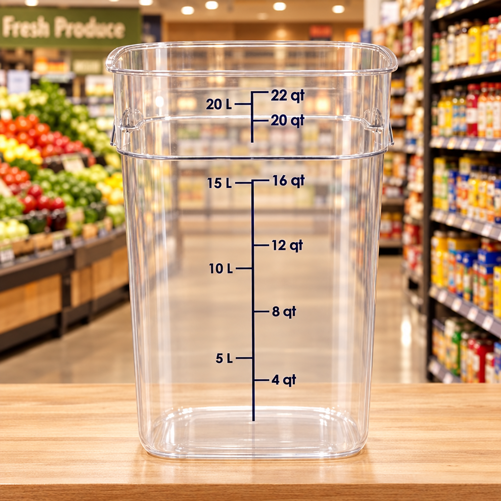 Cambro Freshpro Camsquare Food Storage Container 20.8Ltr