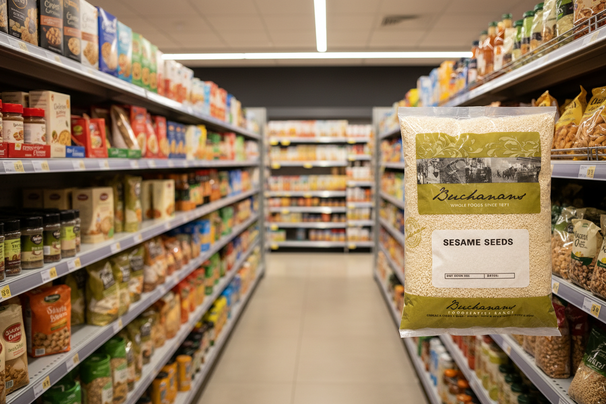 Buchanans Sesame Seeds 1Kg