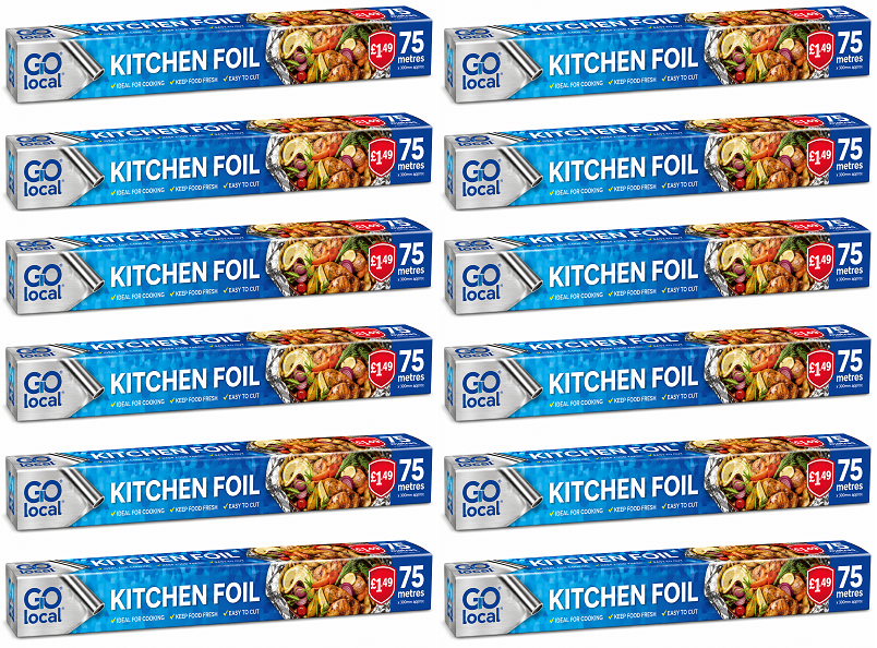 12 X Go Local Foil 300Mm - 7.5M