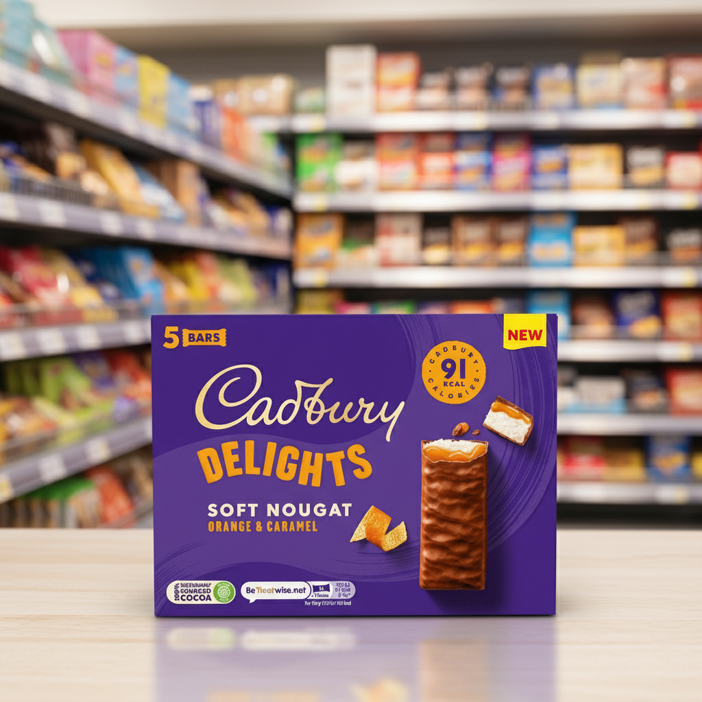 9 x Cadbury Delights Orange 5Pk - 110GM