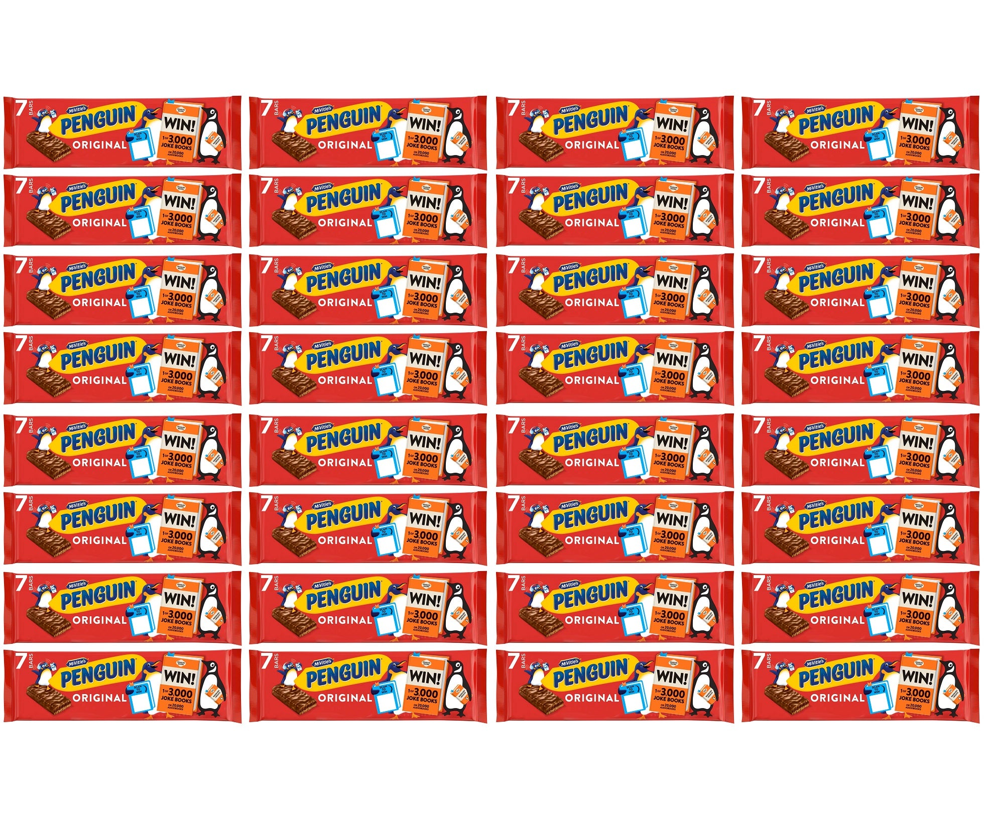 32 X Mcvities Penguin Seasonal Single - 29Gm