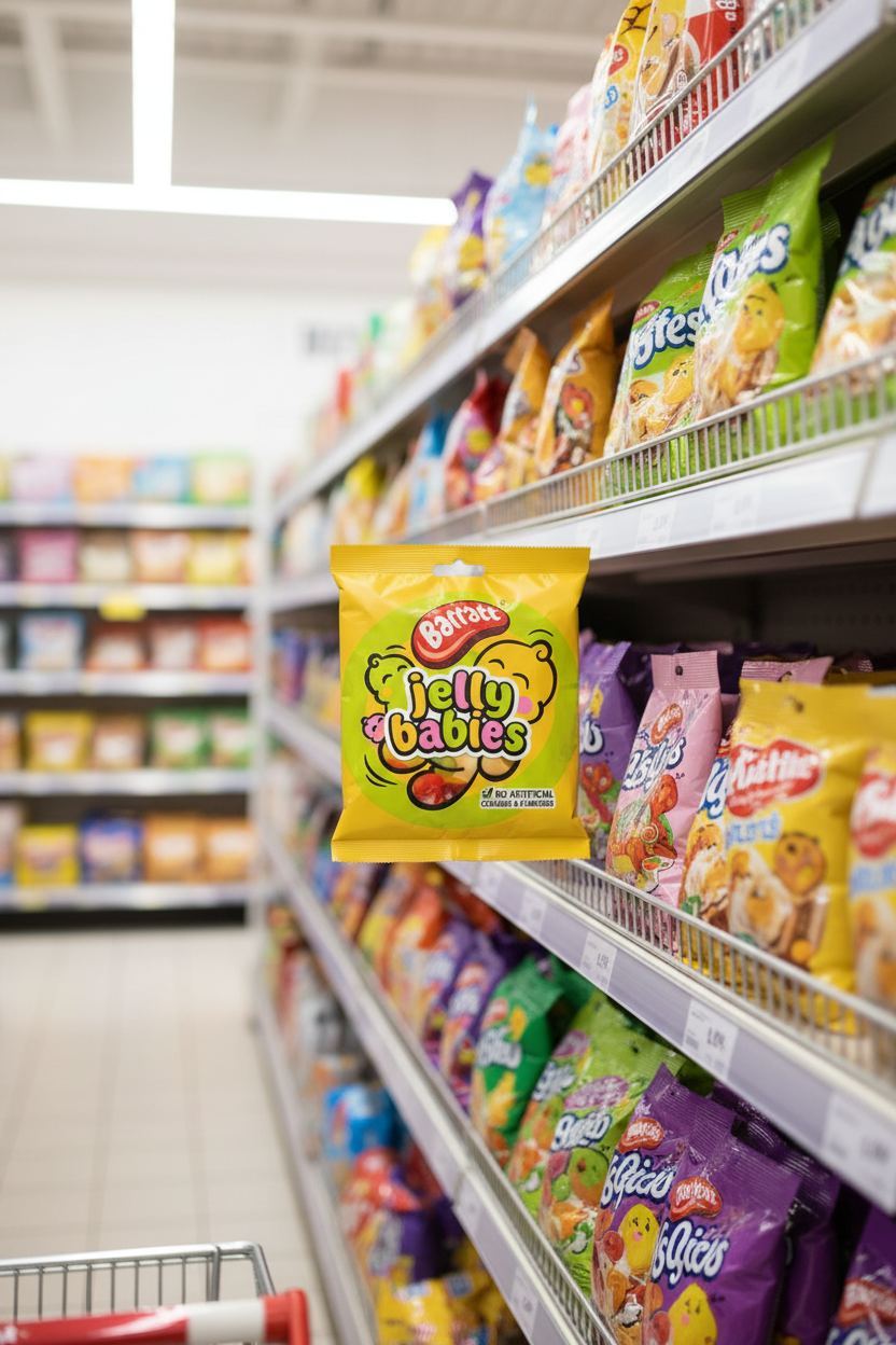 12 X Barratt Jelly Babies - 140Gm