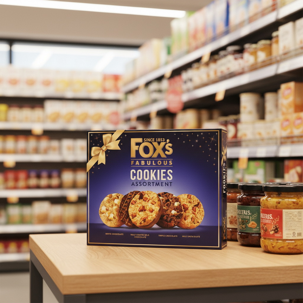 7 X Foxs Fabulous Cookie Assortment Carton - 365Gm