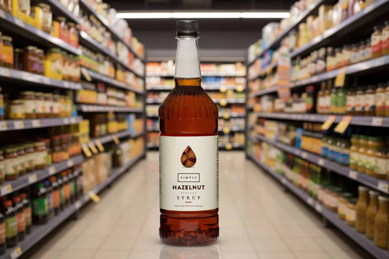 Simply Hazelnut Flavoured Syrup 1 Litre