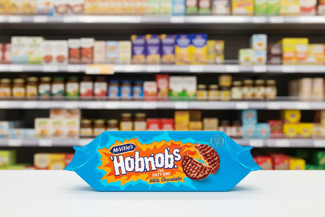 12 x Mcvities Milk Chocolate Hobnobs - 262GM