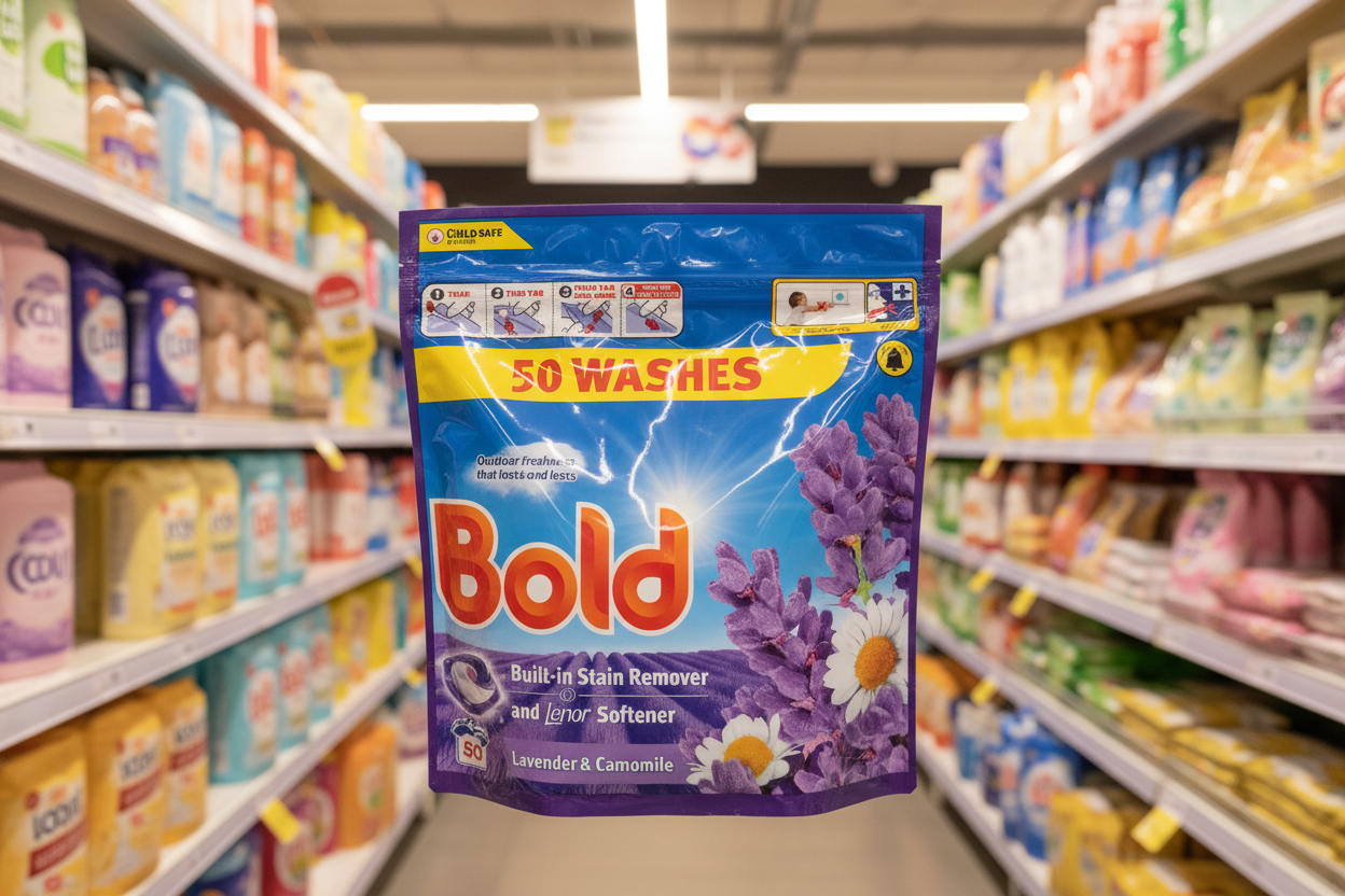 3 X Bold 4 In 1 Pods Lavendar - 50 Pack