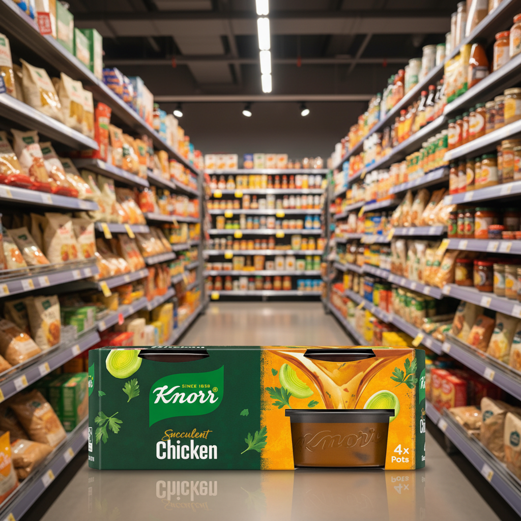 8 x Knorr Stock Pots Chicken 4X 28 G