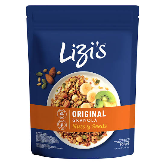 5 X Lizi'S Original Nuts & Seeds Granola - 500G