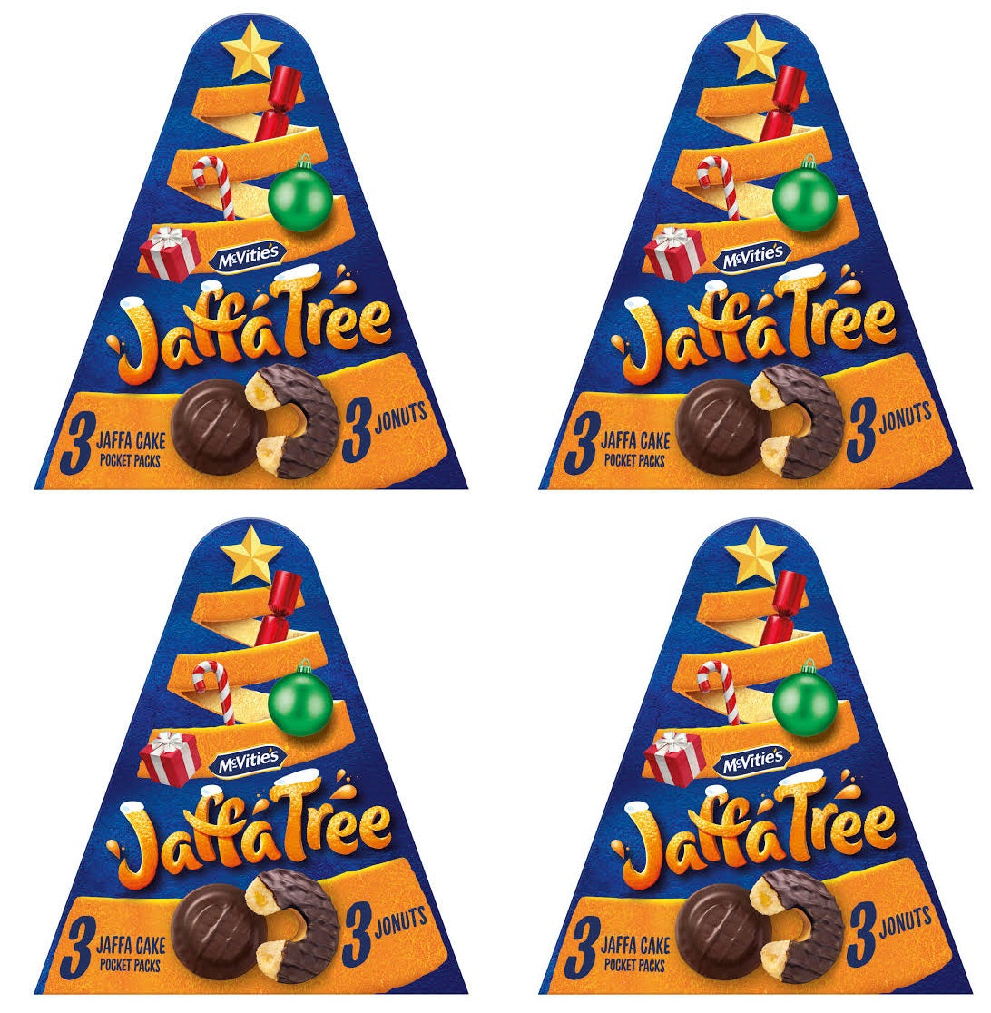 4 X Jaffa Cakes Christmas Tree - 239Gm