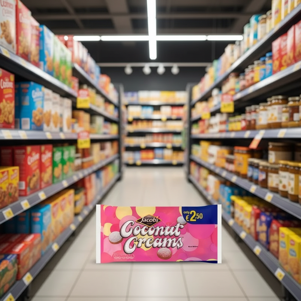 18 x Jacob's Coconut Creams 200G