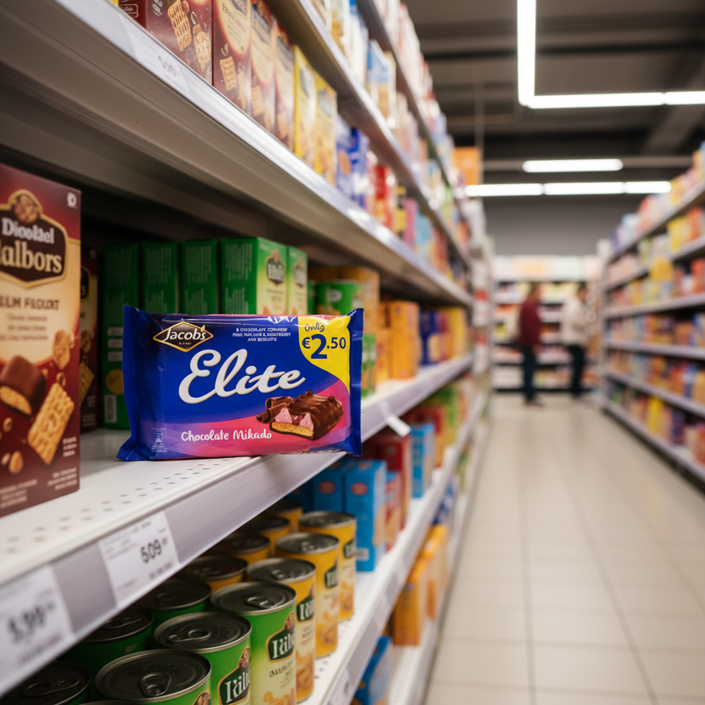 18 x Jacob's Elite Chocolate Mikado ¤2.50 176G