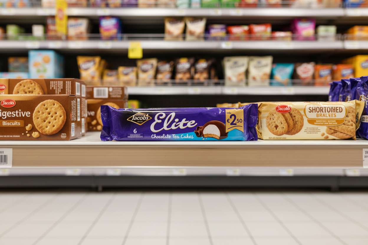 20 x Jacob's Elite Chocolate Tea Cakes 2.50