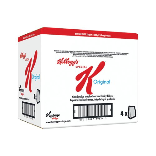 4 x Kelloggs Special K Catering 500G