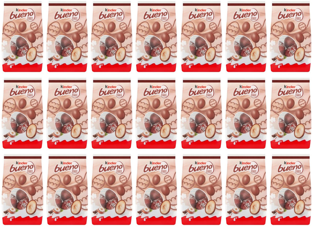 21 X Kinder Bueno Eggs Hazelnut T8 - 80Gm
