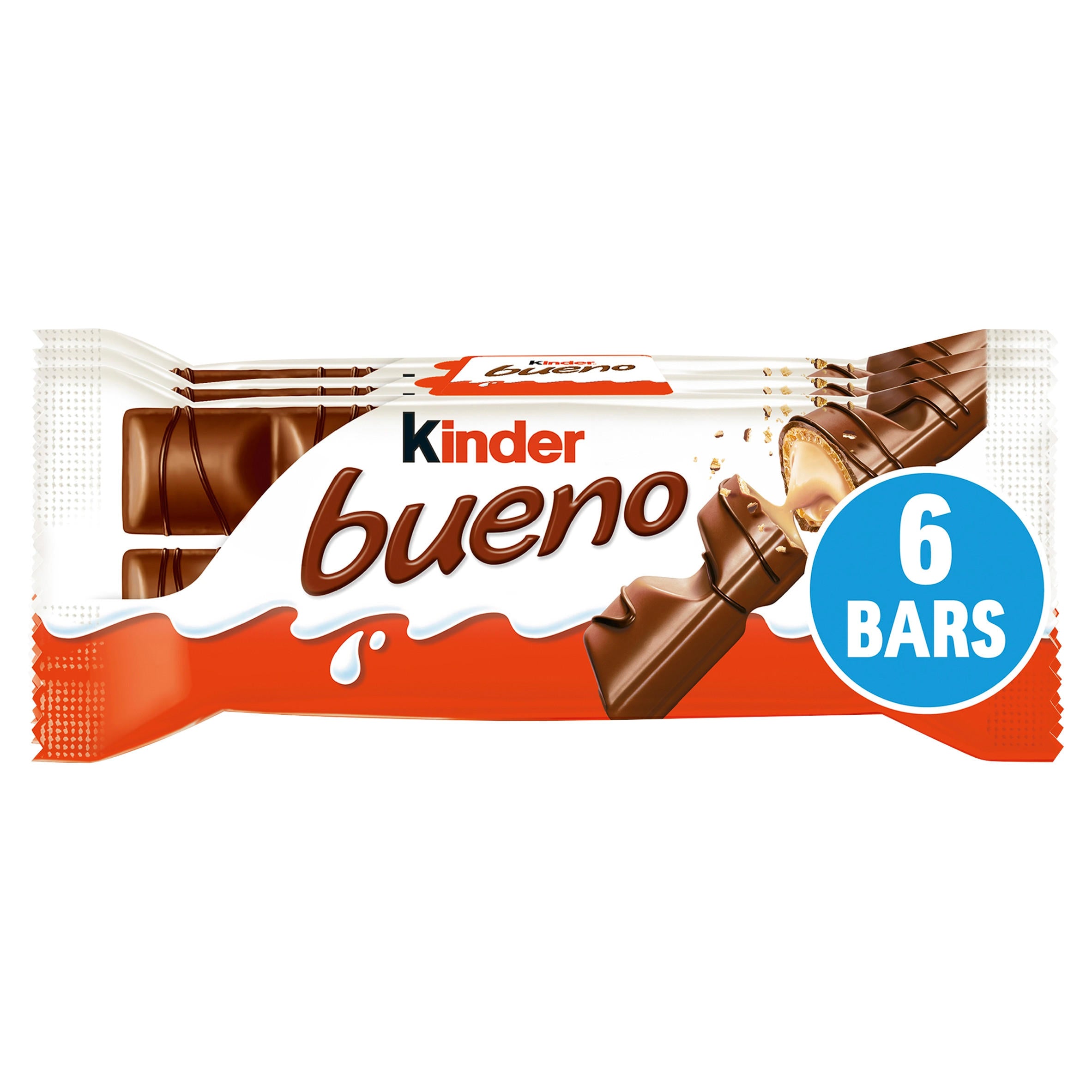 10 x Kinder Bueno Milk And Hazelnuts 3 X 43G (129G)