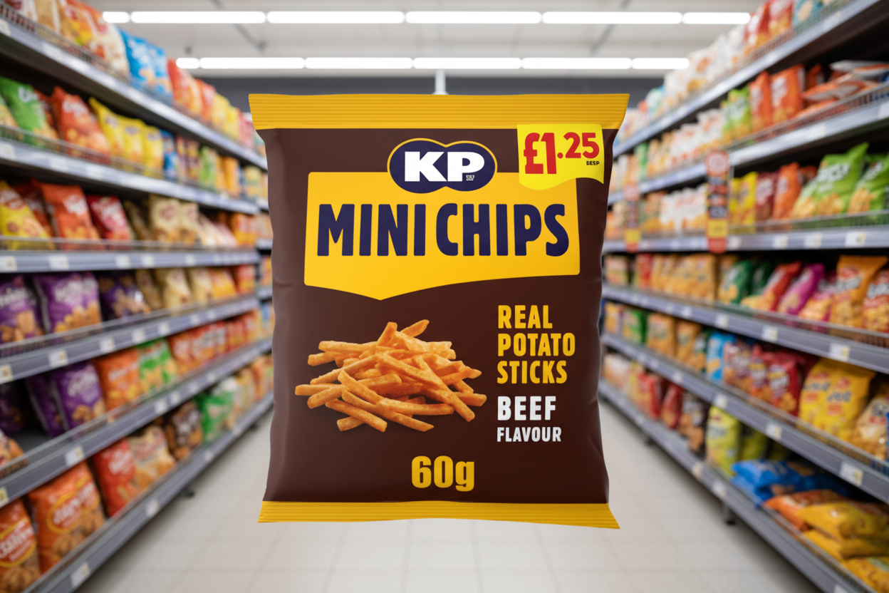 20 x Kp Mini Chips Bbq Beef - 60GM