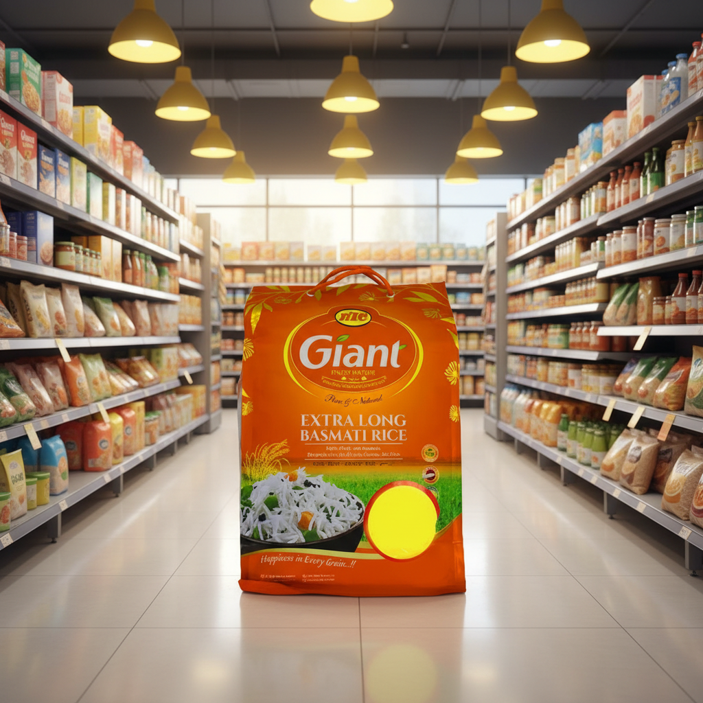 Ktc Giant Ex Long Basmati Rice 5Kg