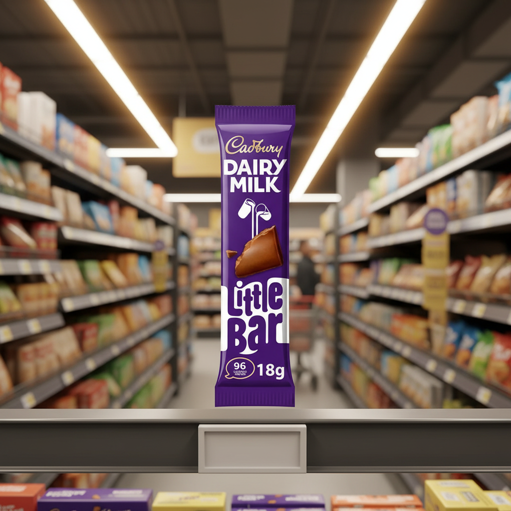 60 x Cadbury Dairy Milk Little Bar 18G