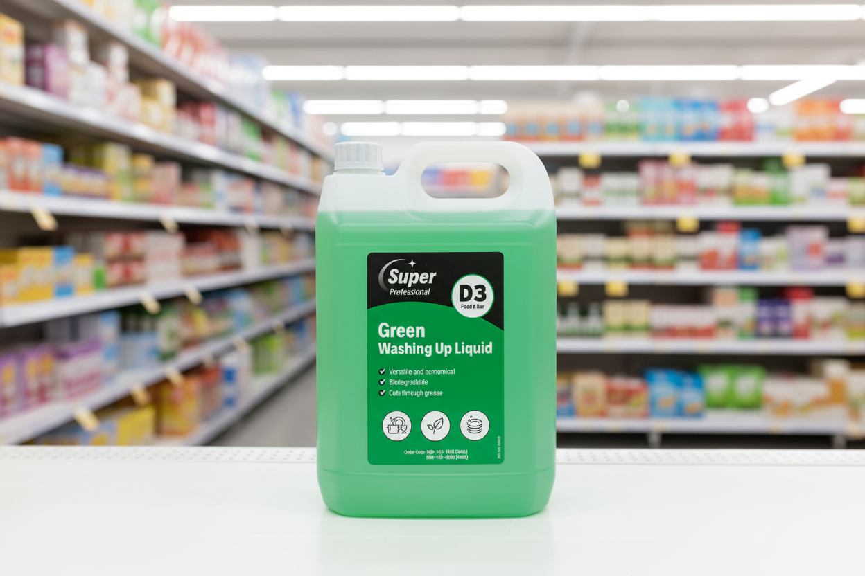 2 x Super Professional Green Washing Up Liquid
