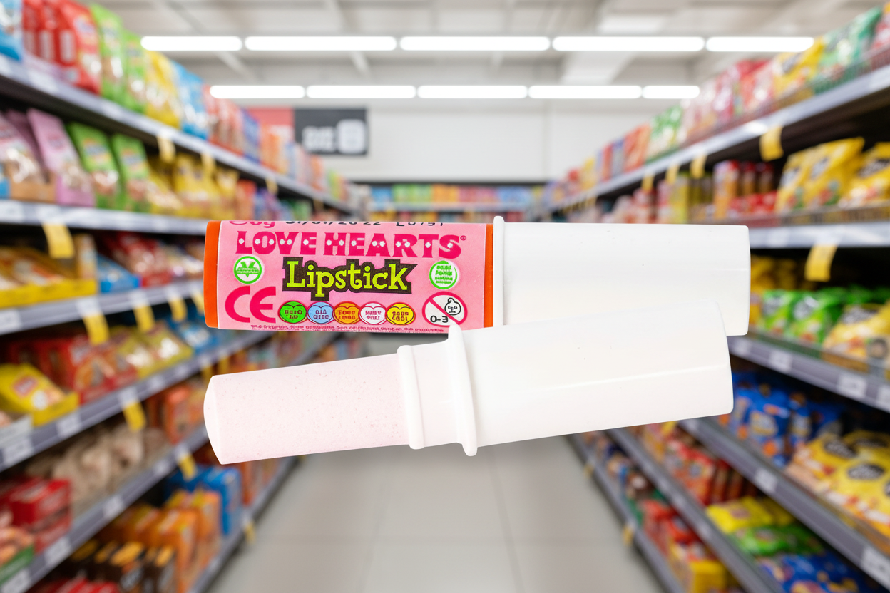 60 x Swizzels Love Hearts Lipstick