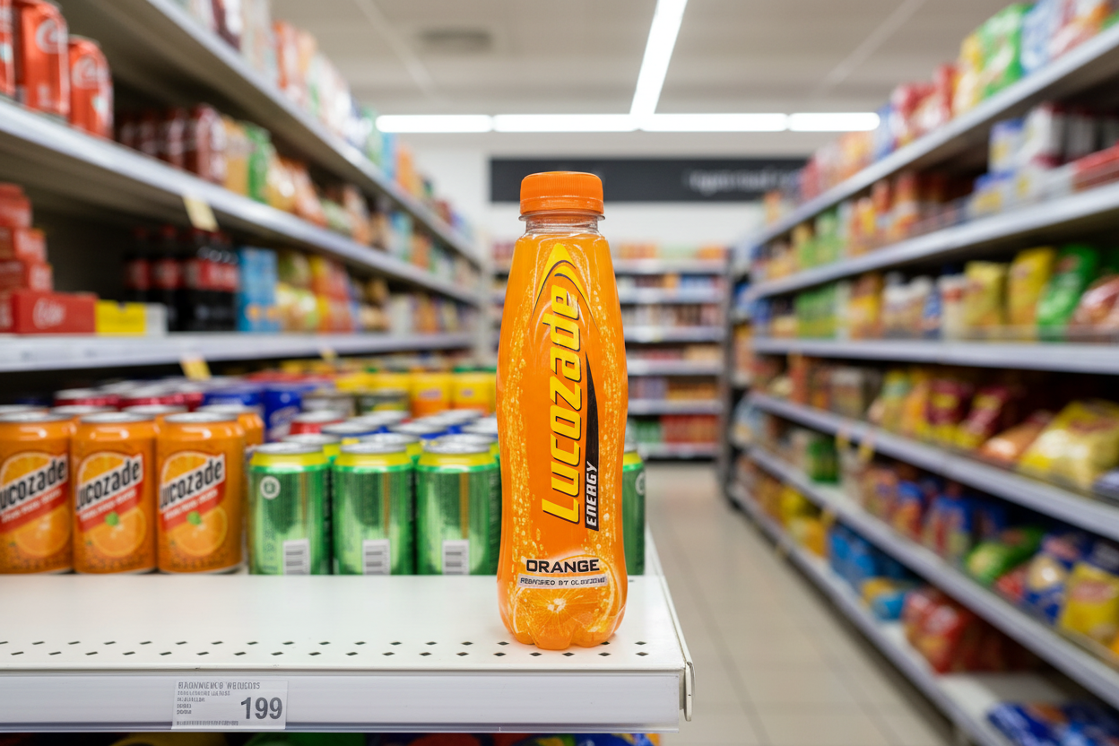 24 x Lucozade Energy Drink Orange 380Ml